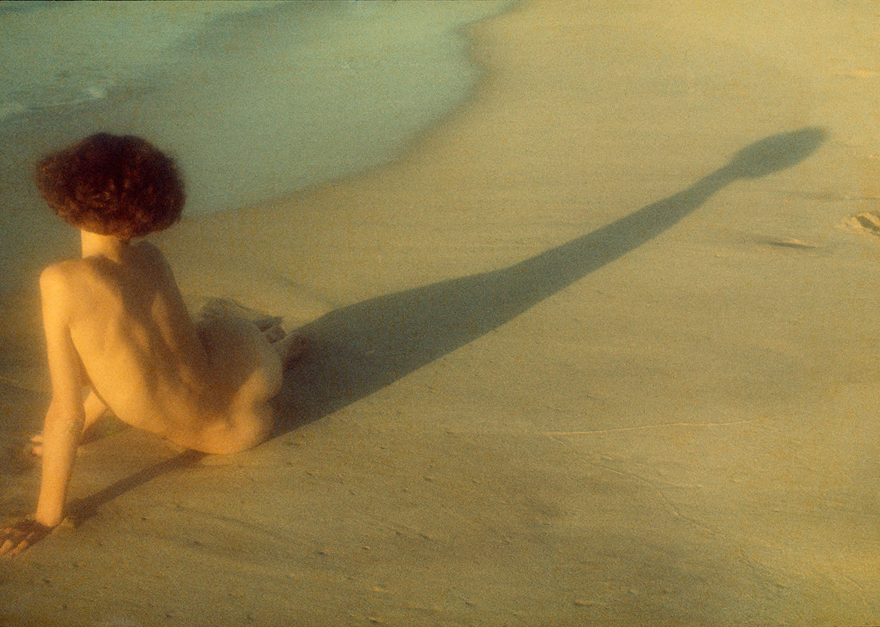 Redhead On The Beach