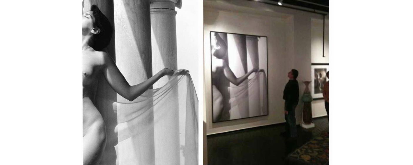 Nude at Columns